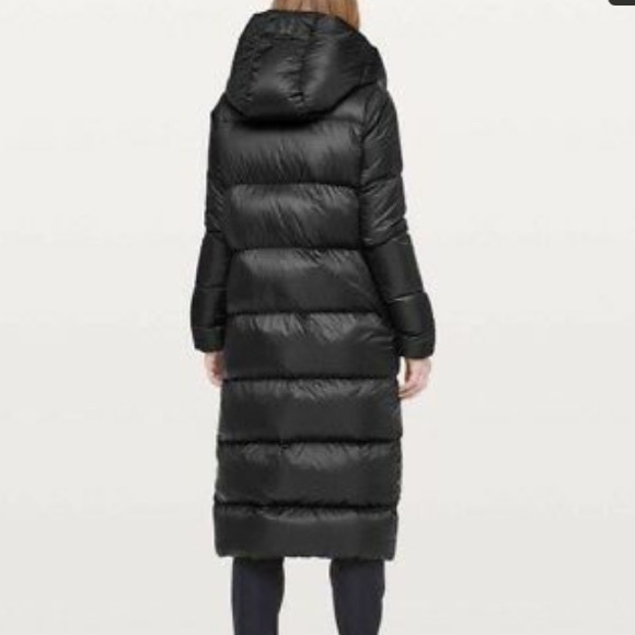 cloudscape wrap long down winter coat